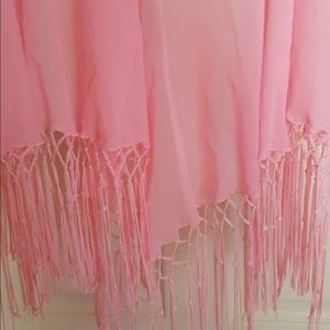 Light pink beach cover-up